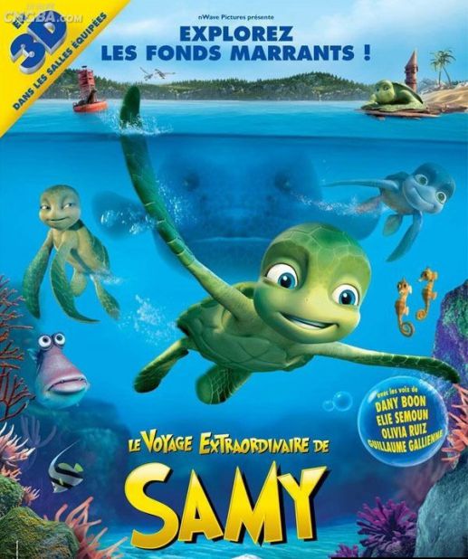 家庭儿童3D动画片小海历险记《萨米大冒险》3D左右格式片源下载