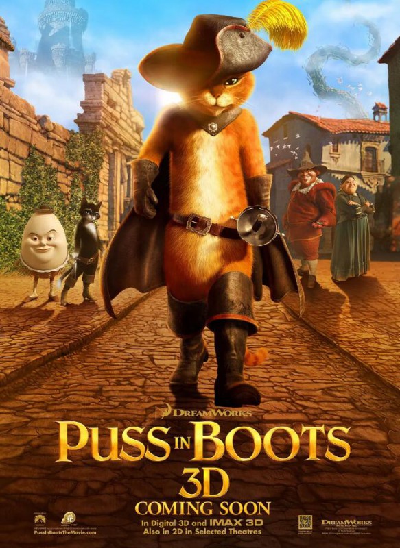Puss in Boots_3D【穿靴子的猫】蓝光压制左右格式3D片源1080P