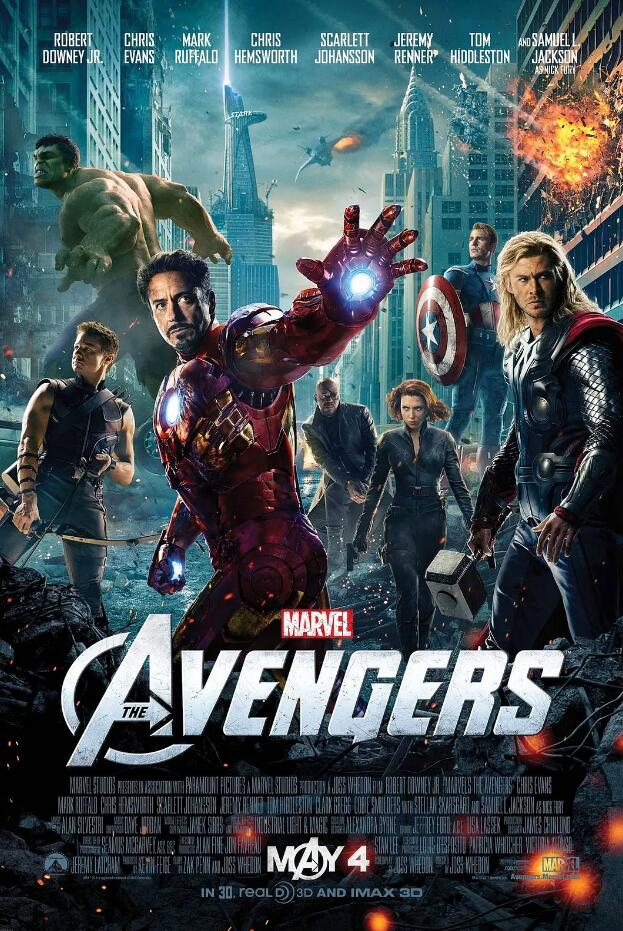 The Avengers【复仇者联盟】蓝光压制国英双语出屏字幕1080P