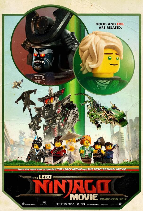 The Lego Ninjago Movie【乐高幻影忍者大电影】3D动画片国英双语