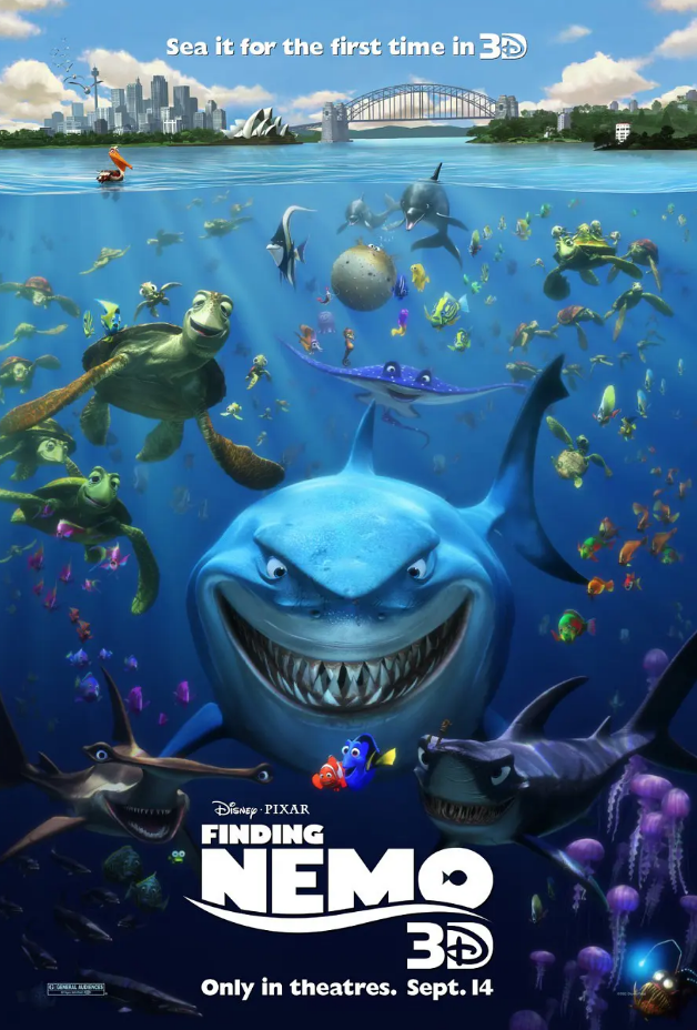 寻找尼莫Finding Nemo【海底总动员】亲子家3D动画片国英双语片源