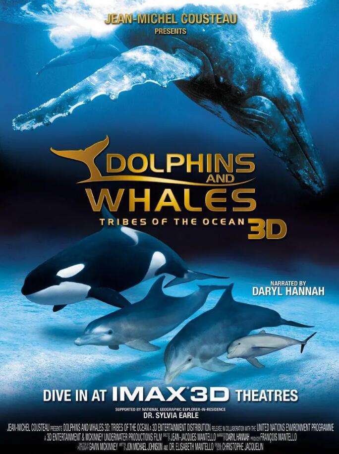 Dolphins & Whales Tribes of the Ocean【鲸鱼和海豚】IMAX3D纪录片