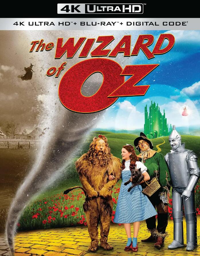 蓝光4K超高清奇幻电影The Wizard of Oz《绿野仙踪》2160P迅雷磁力下载