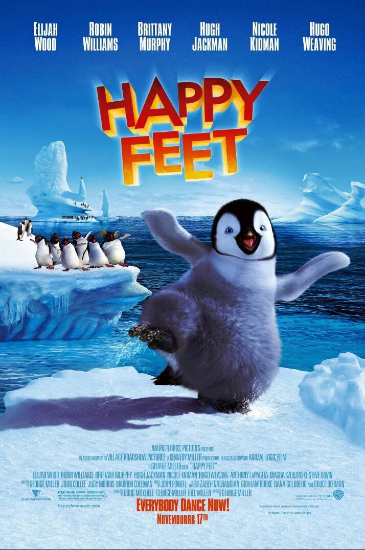 家庭儿童3D动画片Happy Feet【快乐的大脚】蓝光压制国英双语中字下载