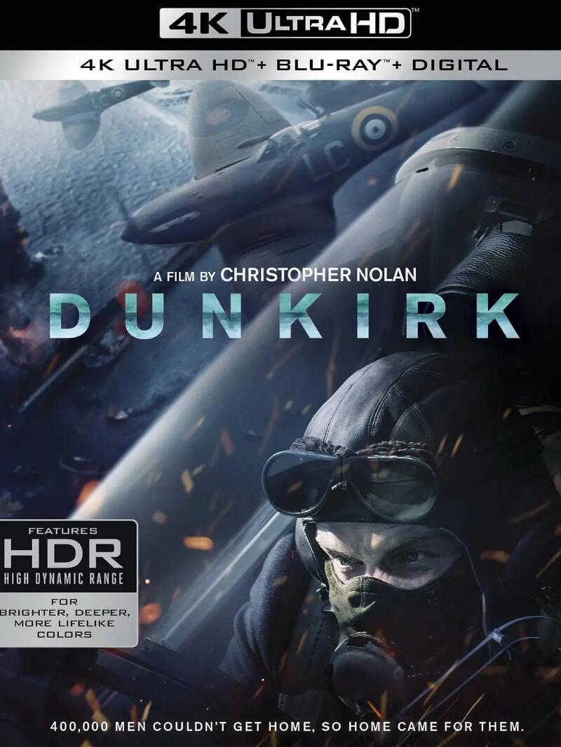 经典历史战争片 克里斯托弗诺兰Dunkirk《敦刻尔克》蓝光4K电影下载