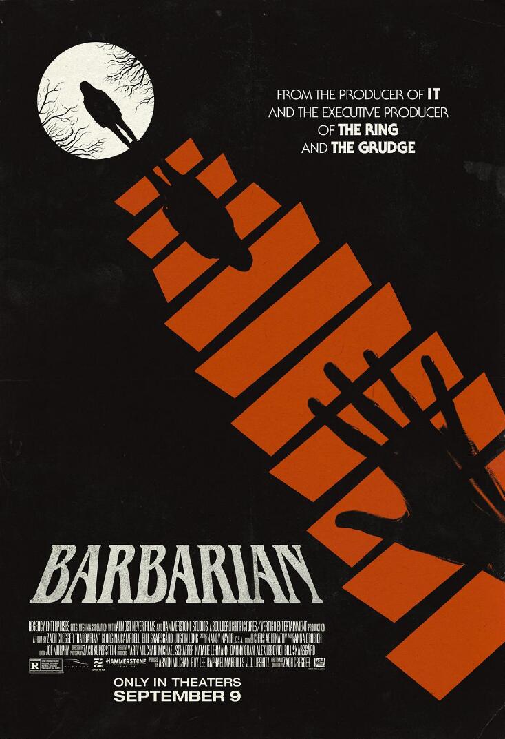 2022美国最新恐怖惊悚电影Barbarian《野蛮人》2160P蓝光4K下载