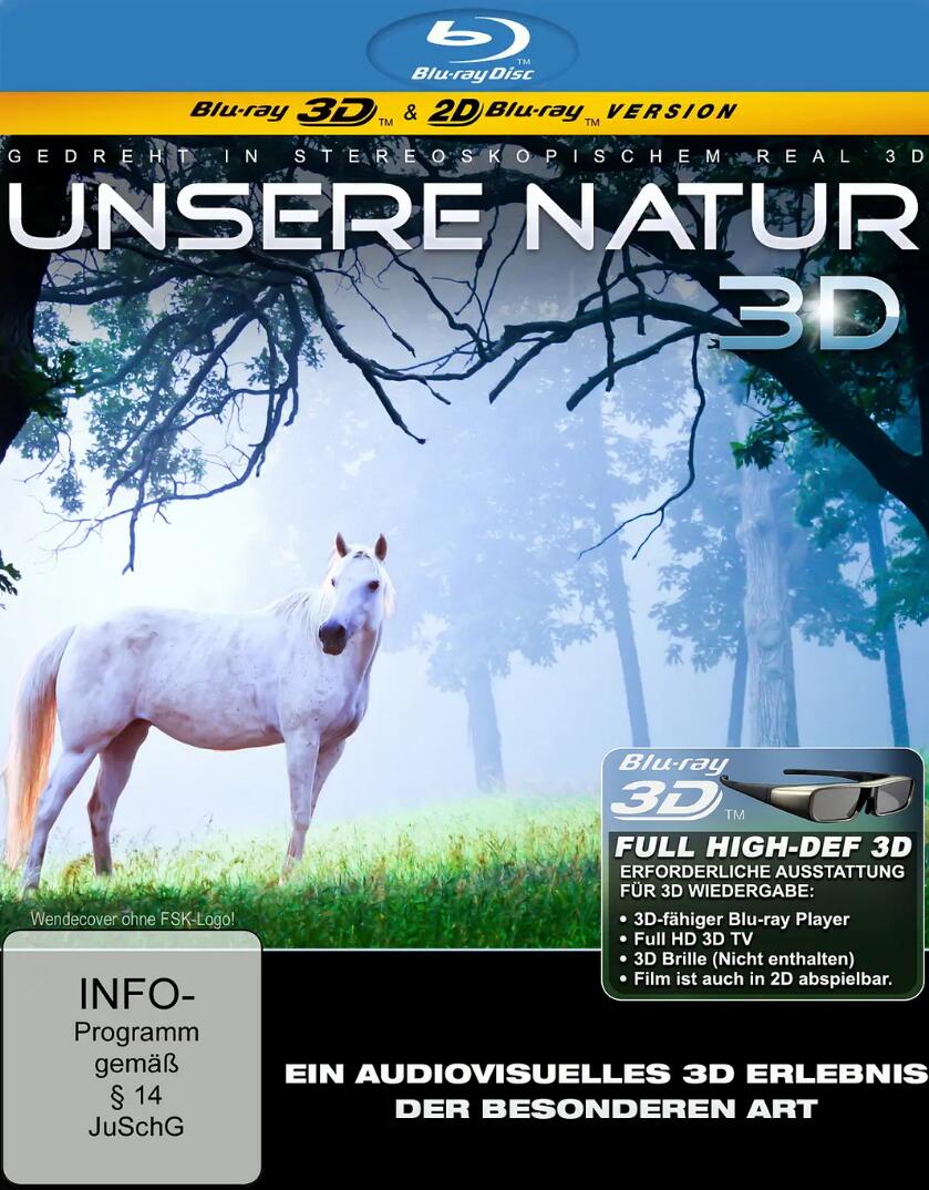 我们的天性《unsere Natur》蓝光压制左右格式自然3D风光纪录片 