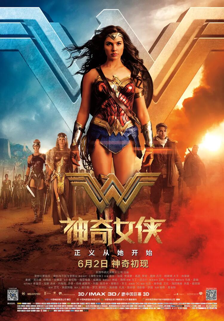 DC影业奇幻电影Wonder Woman《神奇女侠》蓝光高清片源下载