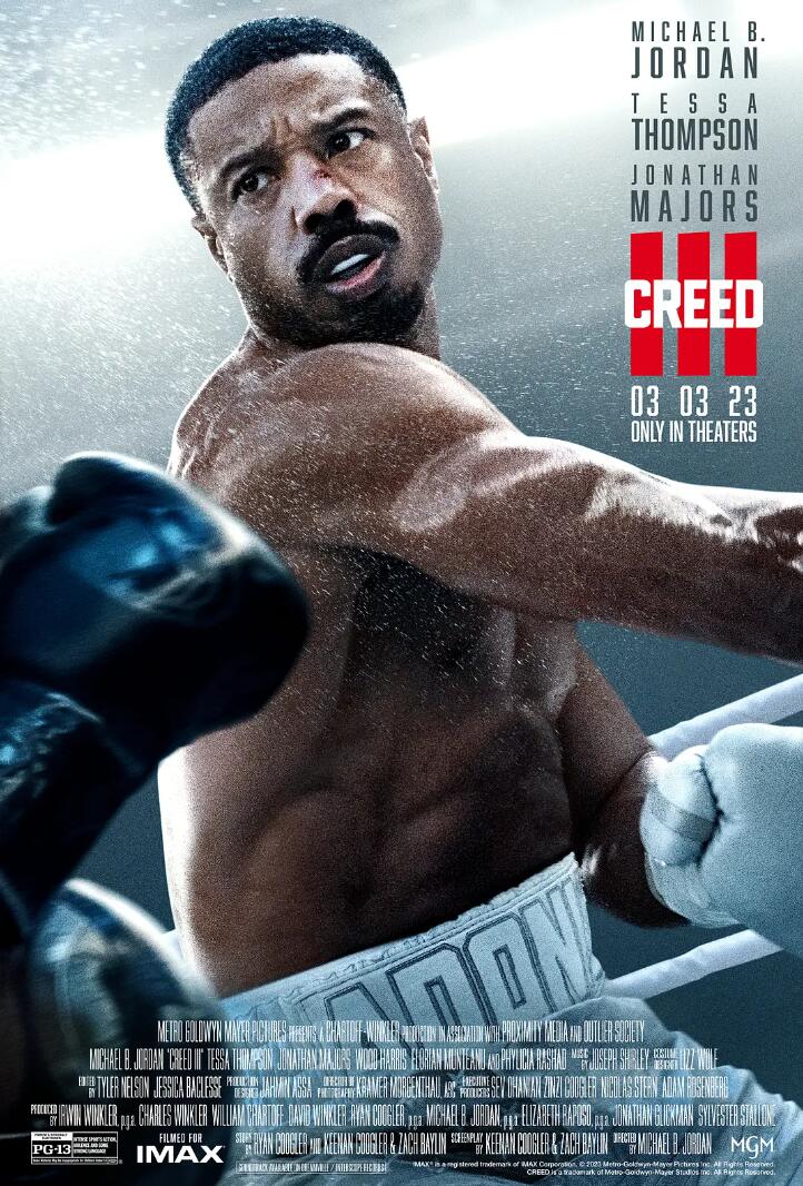 金牌拳手洛奇系列运动电影Creed III《奎迪3》4K片源2160P下载