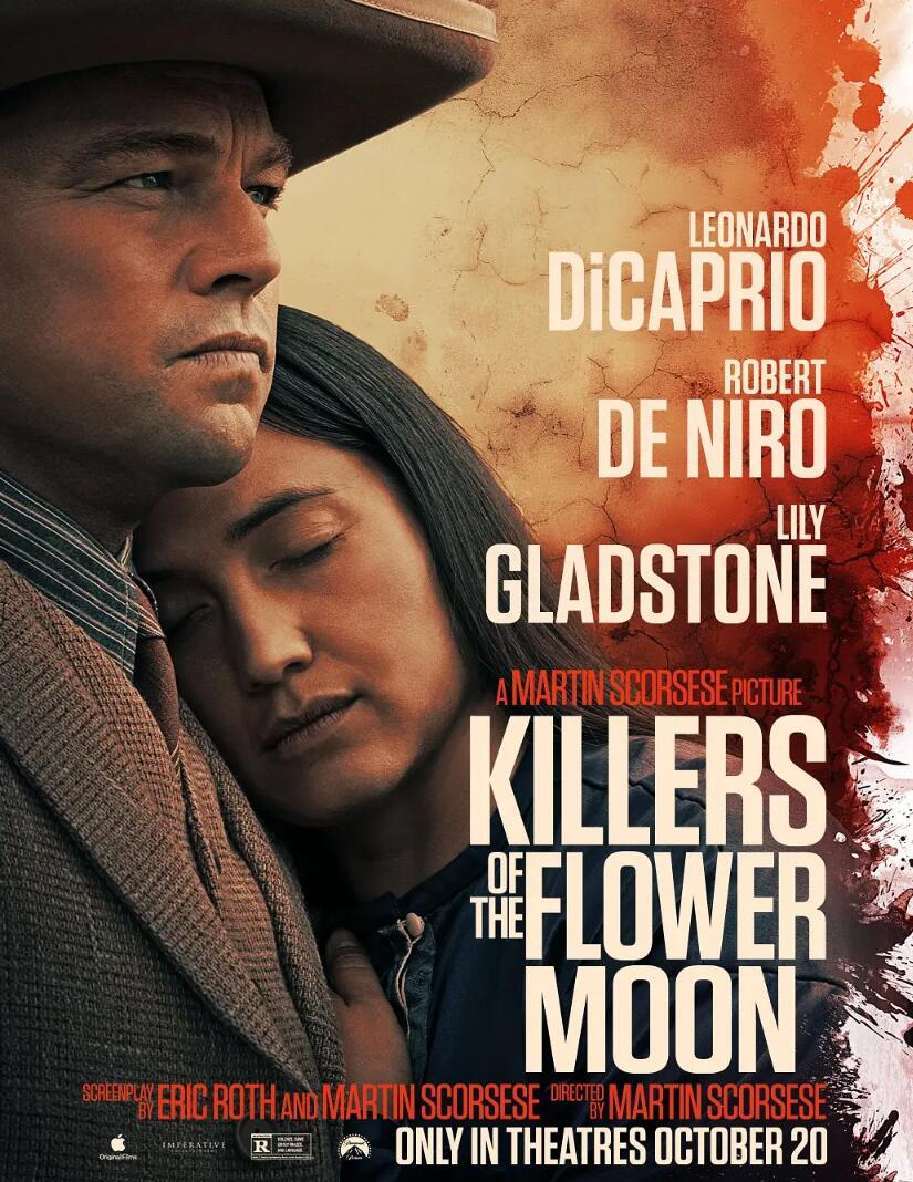莱昂纳多2023高分剧情片Killers of the Flower Moon《花月杀手》4K片源