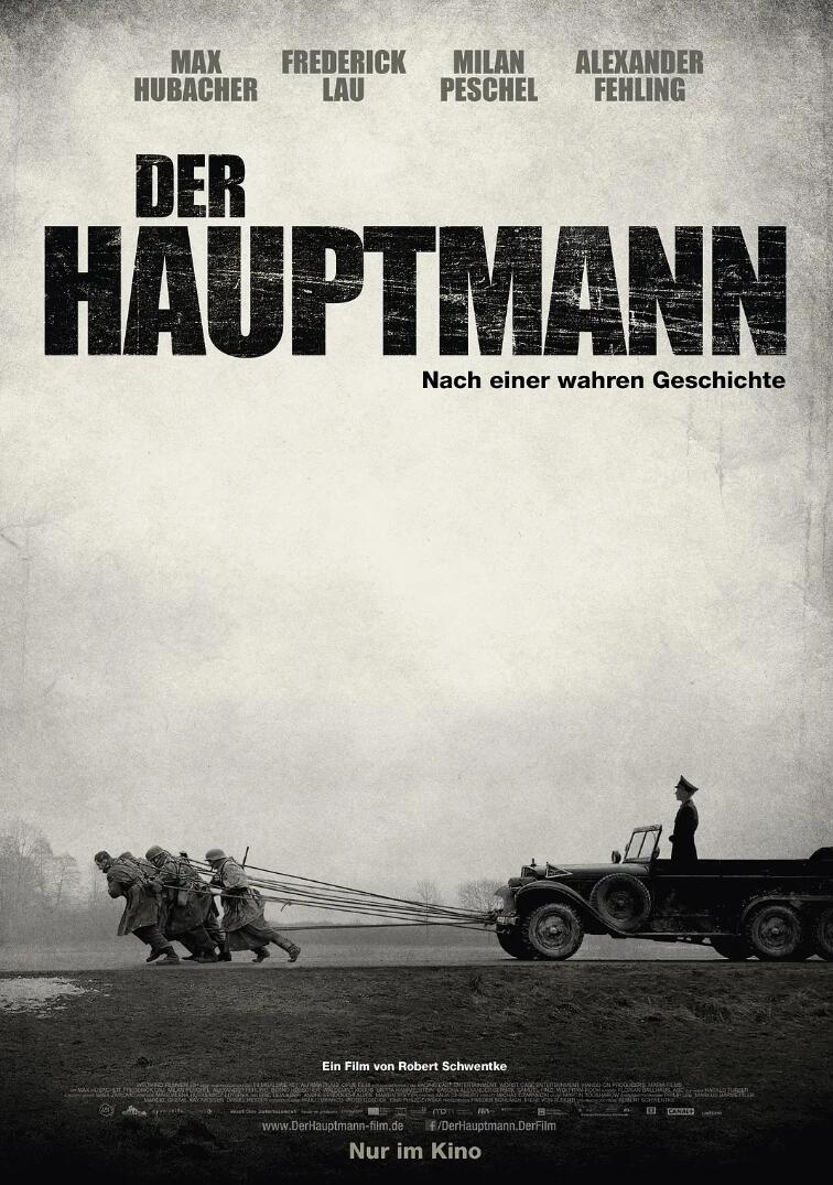 二战题材高分战争剧情片Der Hauptmann《冒牌上尉》蓝光4K片源下载